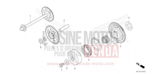 STARTING CLUTCH CB1000RAM de 2021